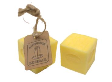 Le Serail Citron Vert Seifenwürfel 150 g mit Verpackung