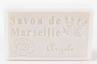 Seife Savon de Marseille Weißer Lehm 125g