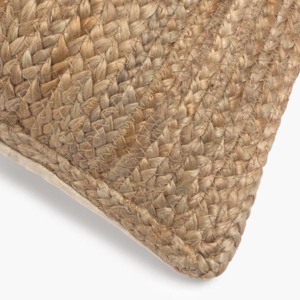 Kissenbezug Jute Ural 60x60 Detail