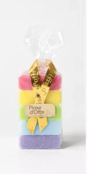 Geschenkpackung-Regenbogen-